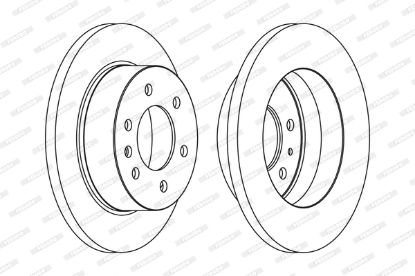 Slika Kočioni disk FERODO – A9064230012