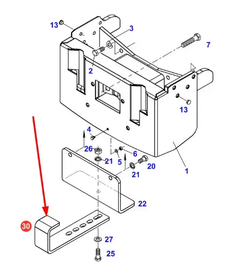 Slika Weight bracket 210301110020