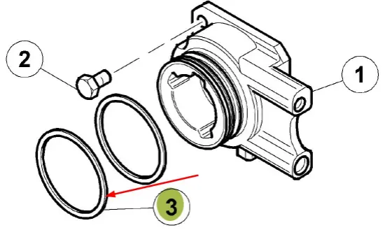 Slika Plastic ring CLAAS 0011026181