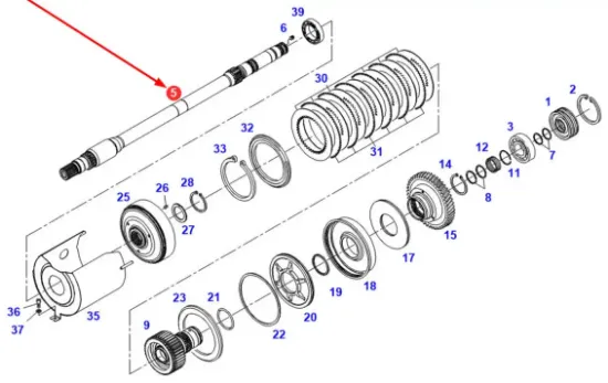 Slika Front drive shaft 0046071100000