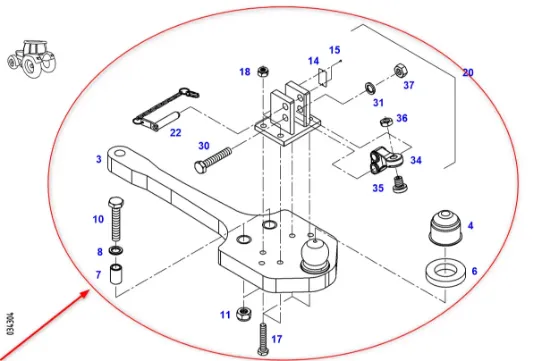 Slika Tow bar complete 0098096100000