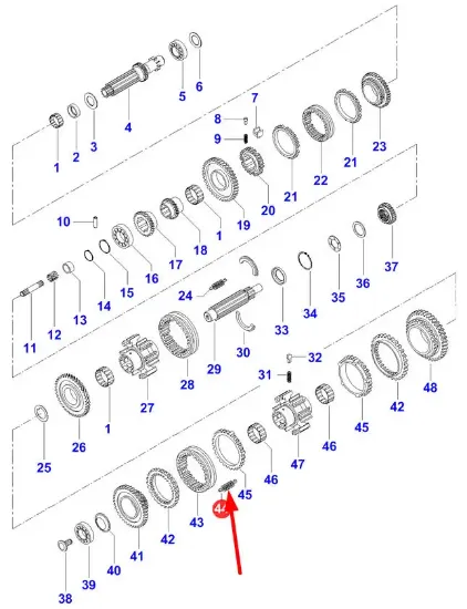 Slika Gearbox spring 021822R1