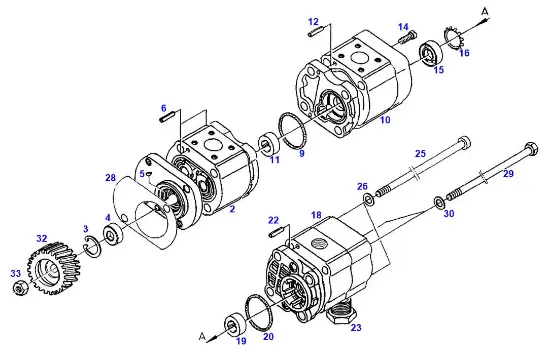 Slika Hydraulic pump 0510665424