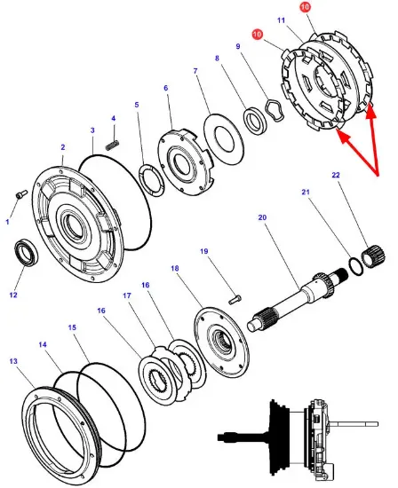 Slika Friction disc 100.006