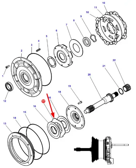 Slika Friction disc 100.009