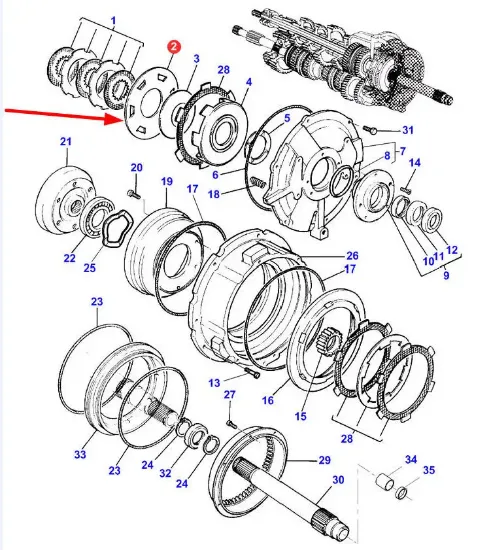 Slika Disc spacer 100.010