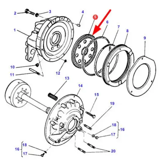 Slika Friction disc 100.011