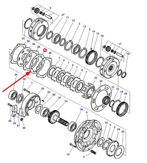 Slika Friction disc 100.012