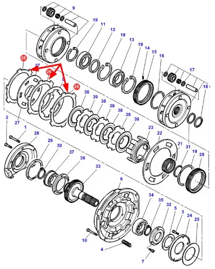 Slika Friction disc 100.014