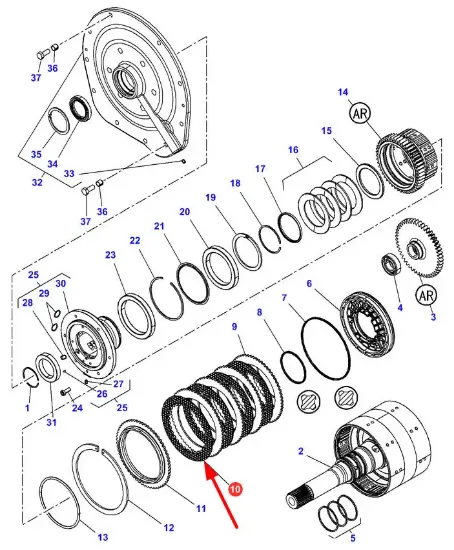 Slika Friction disc 100.019