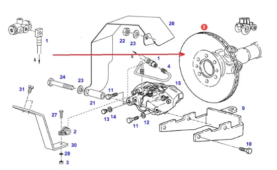 Slika Brake disc 119102070050N