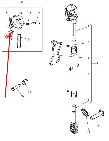 Slika Spring pin rolled 6 x 35 1441741X1