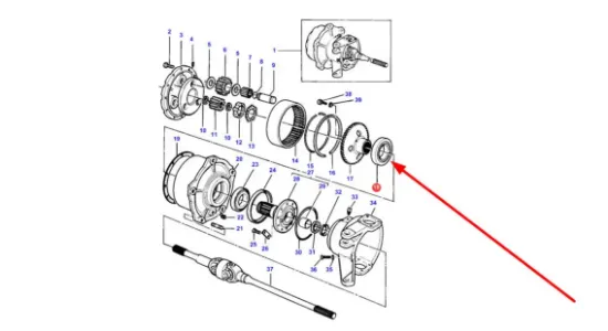 Slika Single row tapered roller bearing 1 x 85 x 150 30.5X1442255