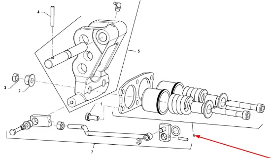 Slika Rear linkage kit 15.0001.91.2