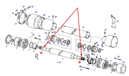 Slika Drive shaft sleeve 30 x 35 x 17 158305080040