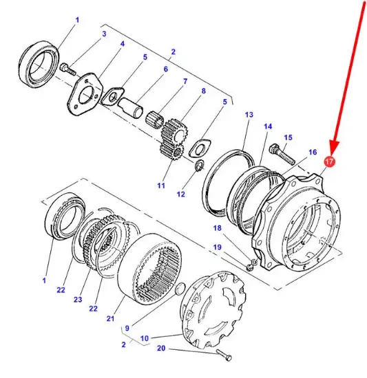 Slika Wheel hub 159000.3429976M3