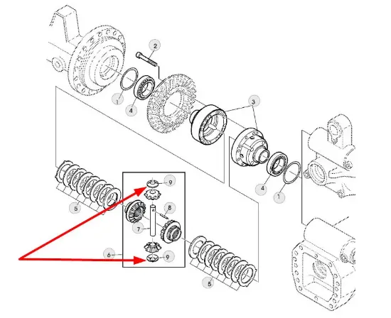 Slika Thrust washer Dana Spicer 159750.04.006.01