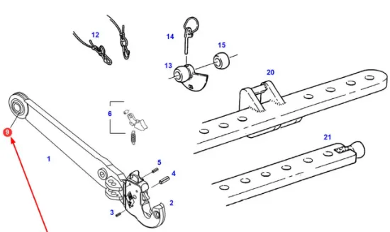 Slika Ball joint head 165H334870060301