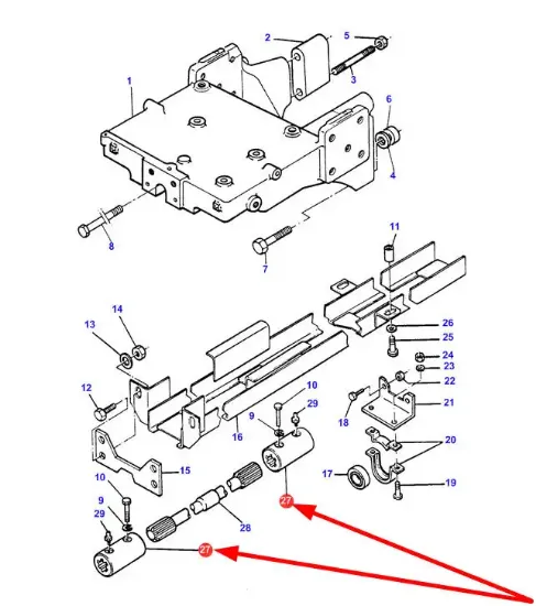 Slika Front axle drive shaft connector 1683341M2