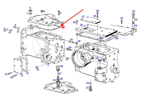 Slika Gearbox upper seal 178100050061