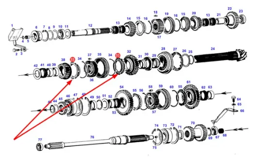 Slika Synchronizer ring 178109080041