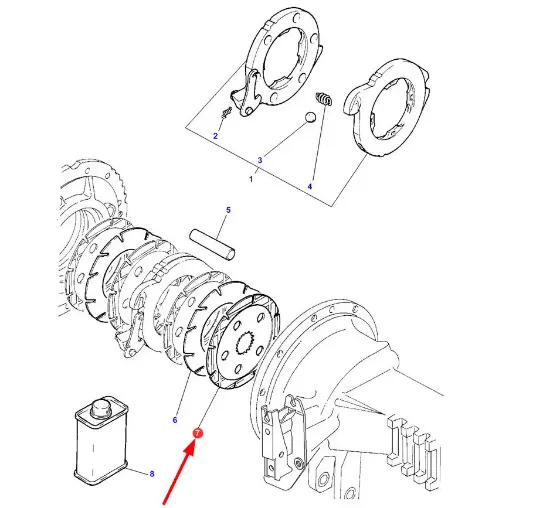 Slika Brake disc 1860964M2