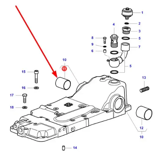 Slika Rear linkage bushing 40-44 x 50 2.1555.717.0