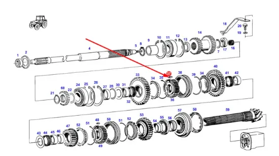 Slika Gearbox synchronizer stone 210103080130