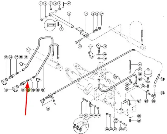 Slika Hydraulics reduction M16 x 1.5 212513.0