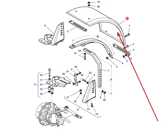 Slika Front fender 420 x 1315 mm 220106042130