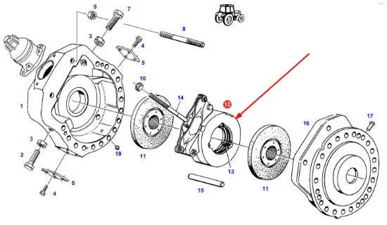 Slika Brake disc 2300-E1781001500190