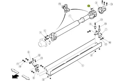 Slika Allen screw M10 x 25 x 20,5 233966.1