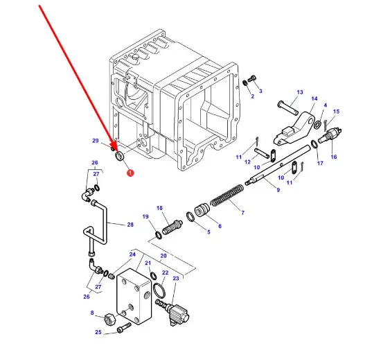 Slika Parking brake housing cap 3010663X1