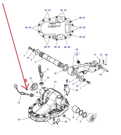 Slika Lifter cam grub screw M10 x 16 3010753X1