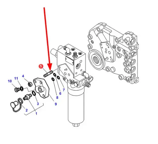 Slika Stud bolt M8 X 215 3011438X1