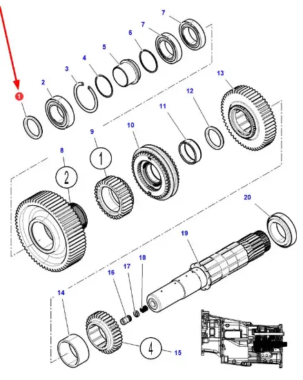 Slika Spacer 101.5 x 119.5 x 0.45 3016339X1