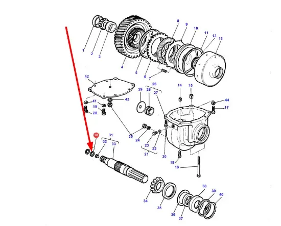 Slika Drive gear ring 3033334M1