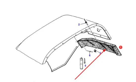 Slika Left fender extension 312700060010