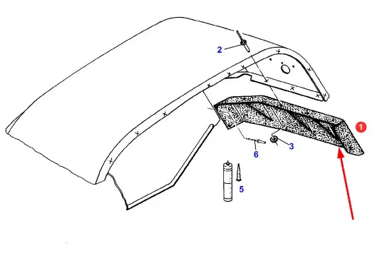 Slika Fender extension 312700060020