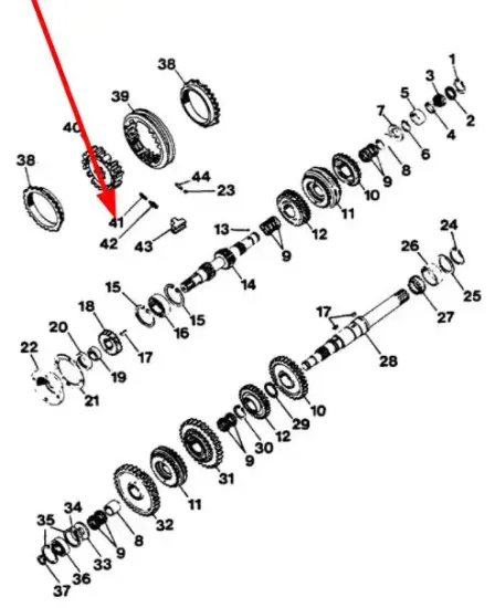 Slika Synchronizer spring 3135836R1