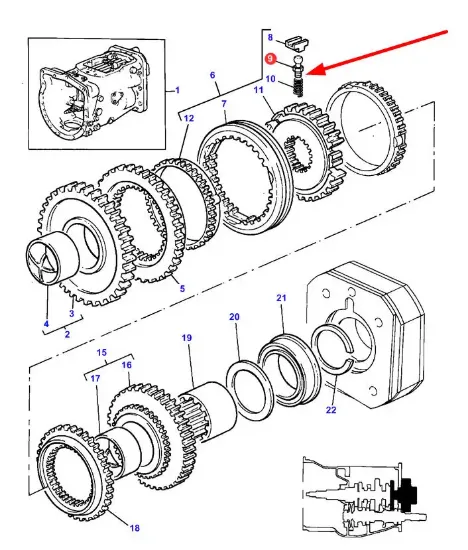 Slika Synchronizer protection 3188958M1