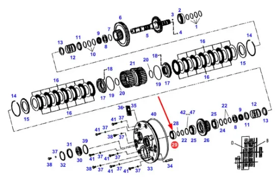 Slika Single row tapered roller bearing 1 x 35 x 62 18X