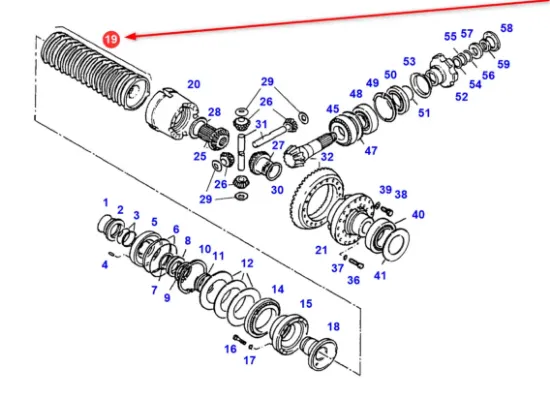 Slika Friction disc set 323306