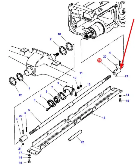 Slika Connecting sleeve 6 cutters 3380056M4