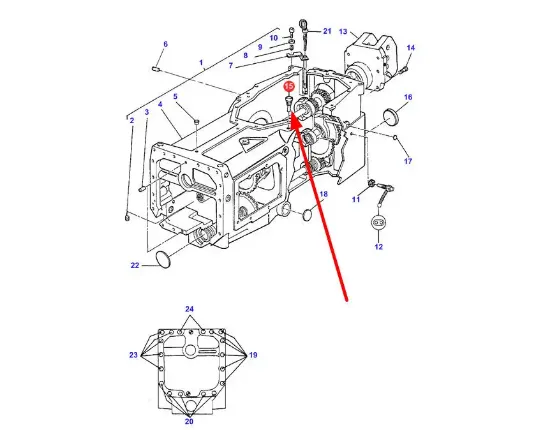 Slika Rear axle breather 3380216M1