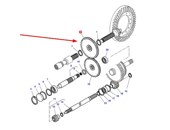 Slika Pinion gear 3382099M4