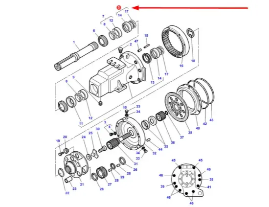 Slika Tapered roller bearing 1-row 95.25 x 150 x 35.992 AGCO 3383709M1