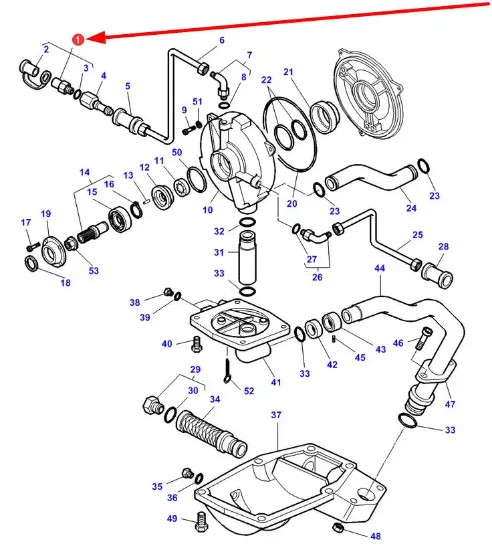 Slika Clutch measuring connector 3384950M1