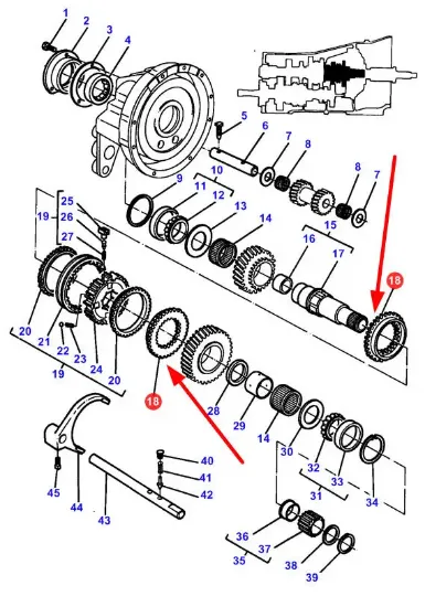 Slika AGCO 3385834M1 Synchronizer Ring