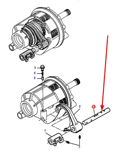 Slika Selector shaft 3385988M5